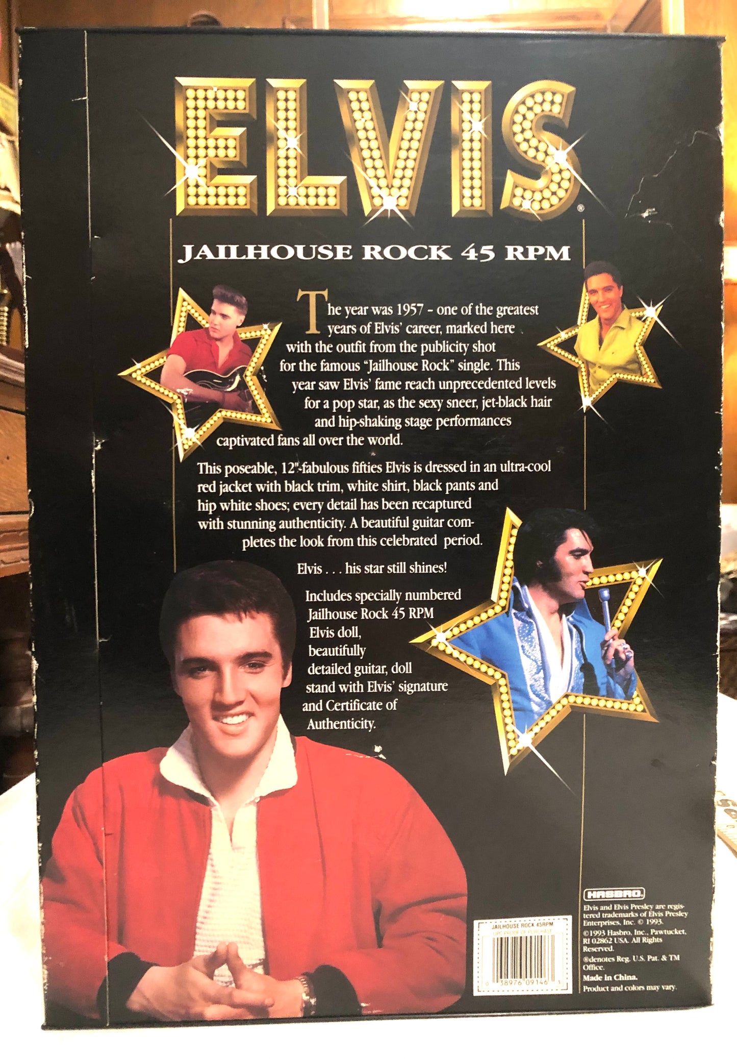 Jailhouse Rock Elvis Doll